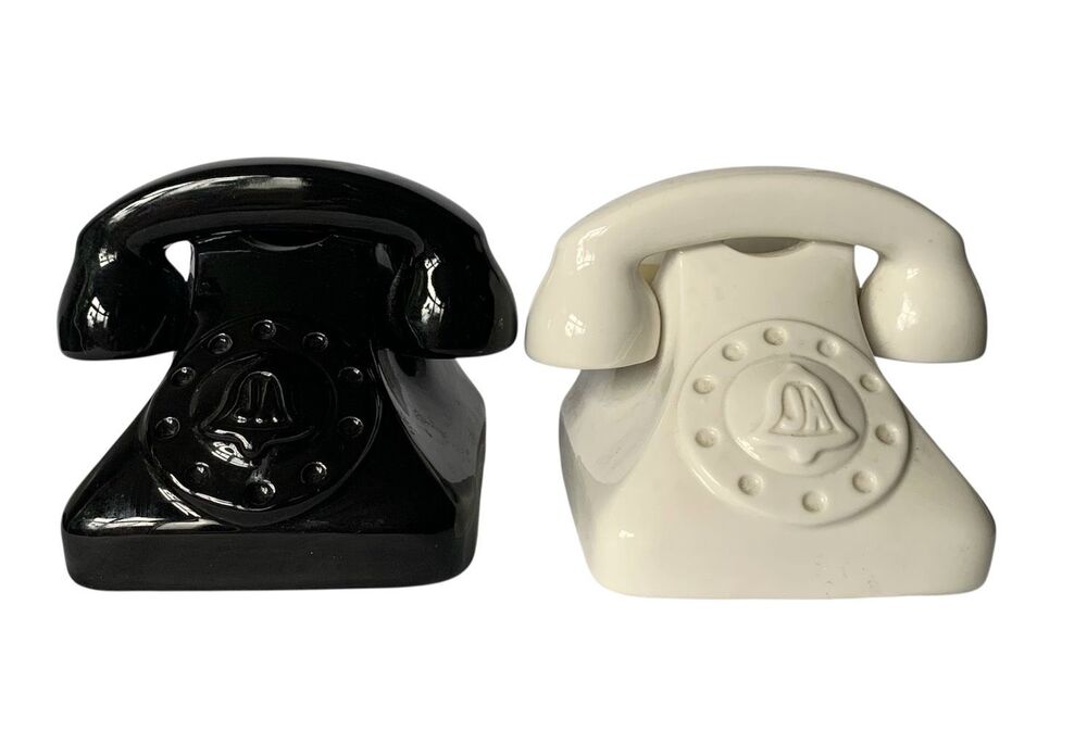2 Jonathan Adler Porcelain Rotary Phone Smartphone Dock Cell Phone Holder